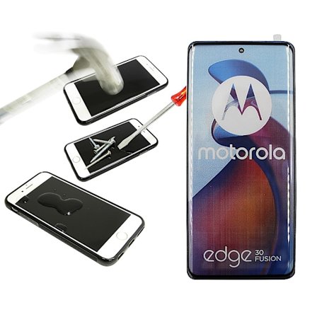 Full Frame Glas skydd Motorola Edge 30 Fusion 5G