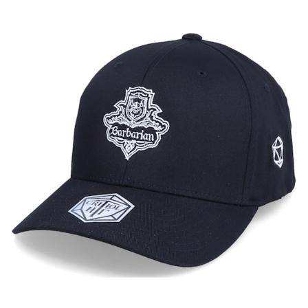 Critiql Hit - Barbarian Class Emblem Black Flexfit Flexfit Black Cap - @ Hatstore