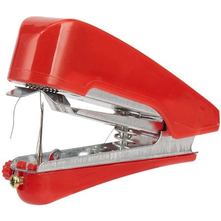 Udendørs bærbar symaskine bærbar mini håndholdt manuel håndholdt symaskine rejse symaskine (tilfældige farver)