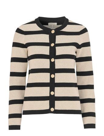 Newhouse | Arly Striped Cardigan | XL