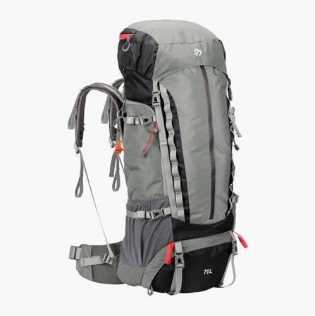Biltema - Ryggsekk Backpack 70 liter svart