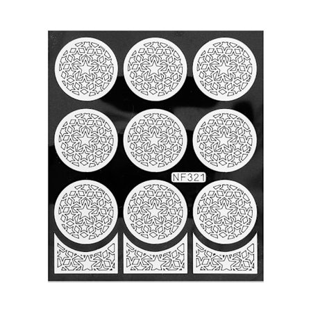 Negledekoration - Skabelon til maling - NF321
