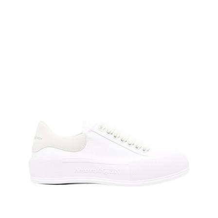 Alexander McQueen Tread Slick chunky-sole Sneakers Hvid, Dame, Størrelse: 40 EU