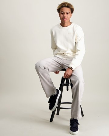 Sail Racing JR BAY SWEATER Hvit Genser Gutt - Kids Brand Store