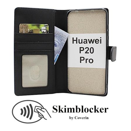 Skimblocker Huawei P20 Pro Plånboksfodral