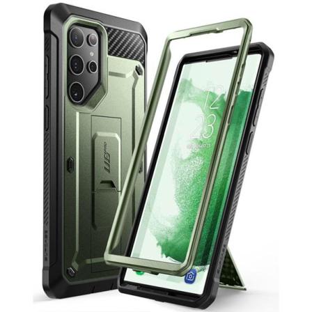 Supcase Galaxy S22 Ultra Skal Unicorn Beetle Pro - Guldan
