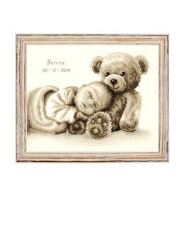 Broderikit Billede Baby - Vervaco