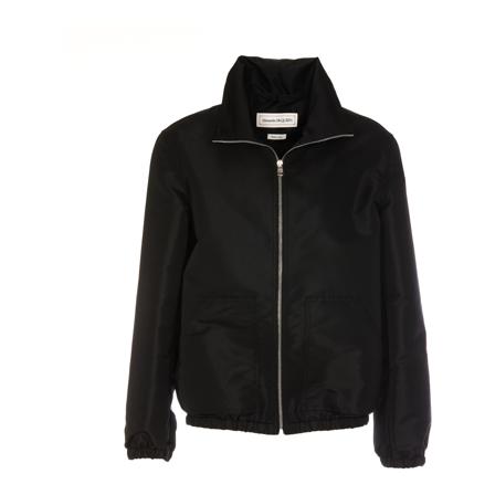 Alexander McQueen, Zip-throughs Zwart, Heren, Maat:L