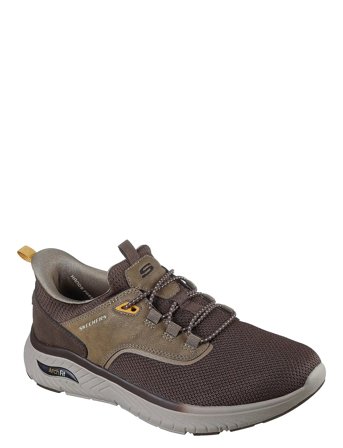 Skechers Men Arch Fit Crosser - Brown - 47.5
