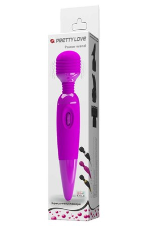 Kjøp Pretty Love Power Wand Purple - Magisk stav /massasjestav | God pris