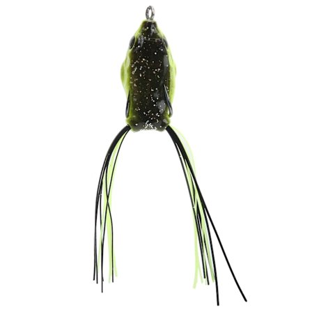Kunstig fisk Snakehead agn Naturtro blød Frog Lure Swimbait med krog og hale2#