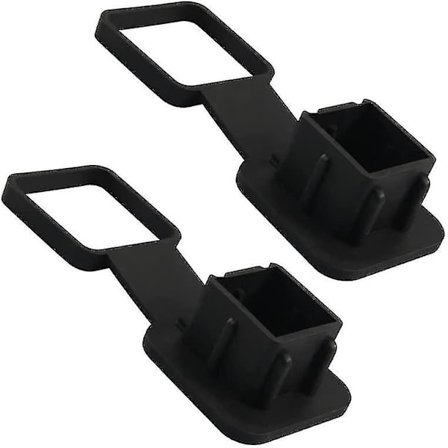 2 stk Slepehakedeksel, Tilhengerfeste Støvhette Gummi Slepehakedeksel