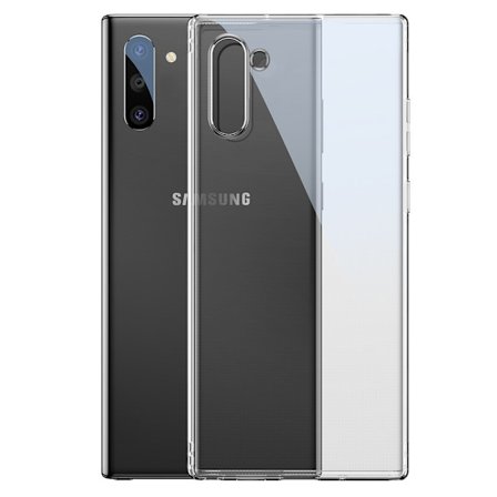 Samsung Galaxy Note 10 - BASEUS Anti-släpp Transparent Gel Skal