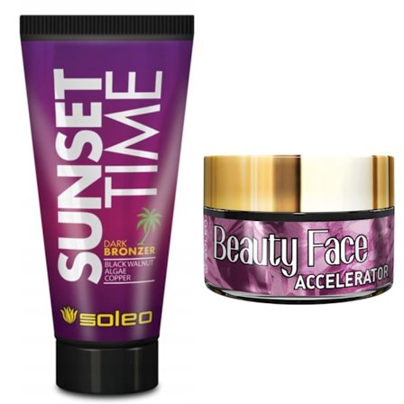Soleo Sunset Time + Beauty Face Jar
