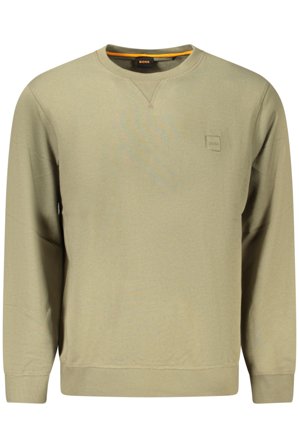 Boss Felpa Senza Zip Uomo Verde