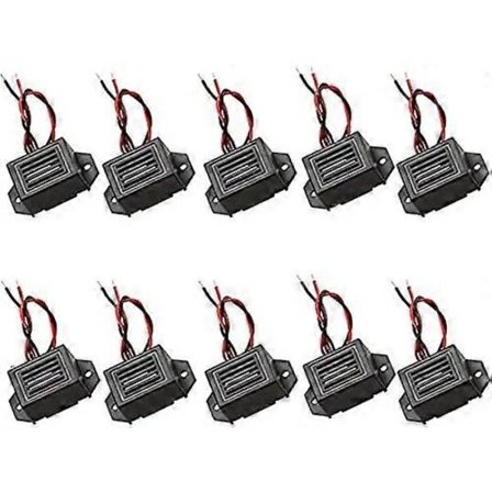 10 kpl DC3V 5V 9V 12V 85DB Elektroninen hälytyskello Hälytysjärjestelmän kello Elektroninen kello Jatkuva hälytyksen ääni Hälytys fyysisille piireille