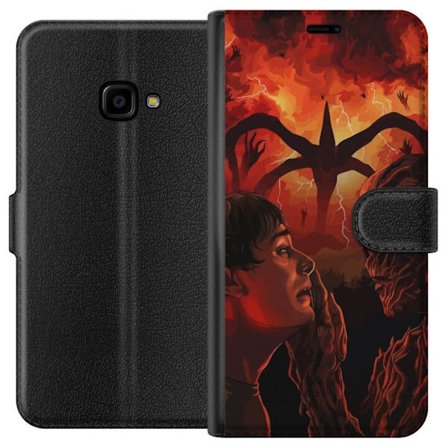 Kompatibelt Lommeboketui til Samsung Galaxy Xcover 4 Eventyrlig moské i pastellfarger med hengende lykter, stjerner og halvmåne blant skyer