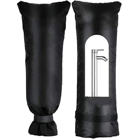 Ulkovesihana suojus, 1 kpl pakkasneste hana suojus, lämmönkestävä pakkasneste/lumi/sade/pakkanen/kylmä puutarha- ja ulkohanoille (70X 38cm