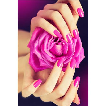 Naievear Fashion Nail Art Kauneushoitola Canvas Maalaus Kehystämätön Taulu Seinäkoriste Juliste 06 painting core 30x40cm