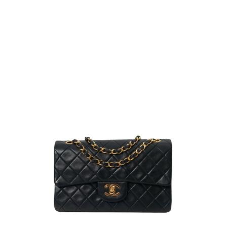 Chanel Vintage Pre-owned Shoulder Väska svart, Dam Vintage Väskor, Dam, Storlek: ONE SIZE