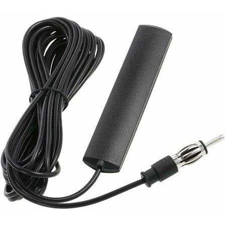 Universal bilradioantenne, AM FM radioantenne ANT-309 bilklæbende skjult monteringsantenne forrude radioantenne 85-112 MHZ 5M kabel til Ca