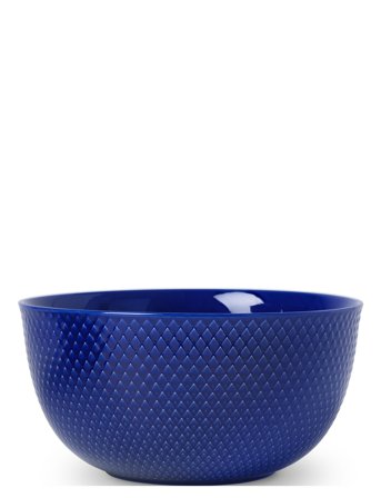 Rhombe Color Serveringsskål Blue Lyngby Porcelæn