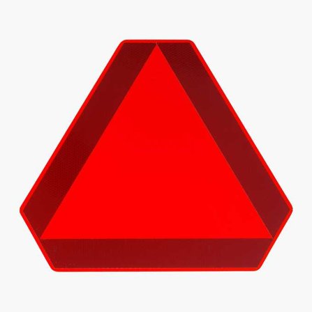 Biltema - Skilt for saktegående kjøretøy