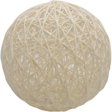 Taklampe i papirtau, kuleformet lampeskjerm, lampedeksel, lanterne, dekorativ lampeskjerm, pærebeskytter, rustikk pendellampe, skjerm for gang, 