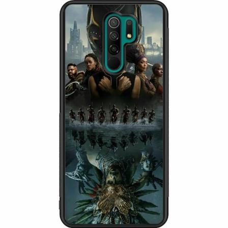 Xiaomi Redmi 9 Svart Skal Wakanda Forever : Black Panther
