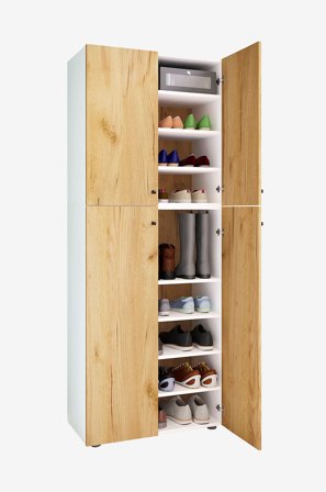 VCM - Skoskap Lona Xxl 9-rom - Flerfarget - Skoskap - Fra Homeroom