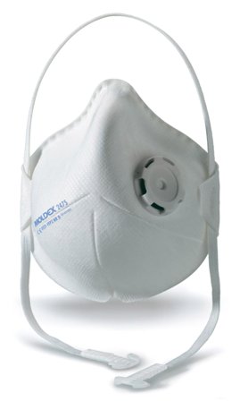 Moldex 2475 Halvmask vikbar med ventil, Andningsskydd