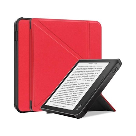 Auto Wake/Sleep Tablet Cover (kobo Libra 2 7 Röd)