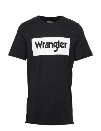 Ss Logo Tee Black Wrangler
