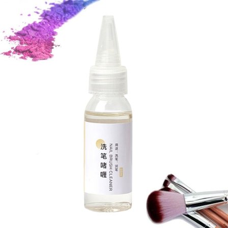 Sminkborstrengöring 35ml Rengöringsgel för Nagel Ögonskugga Rouge Concealer Borstar