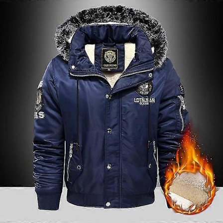 2023 Talven Ulkoilulämmin Rento Untuvaparkatakki Ylisuuri Plus Velvet Paksu Merkki Pidä Miesten Musta Punainen Pehmustettu Ylisuuri Takki