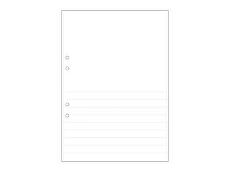 Lågstadiepapper A4, 1/2 linj 14,5mm 500/fp - Lyreco - Skola och förskola - Förbrukning skola häften - Lösblad och arbetsblad