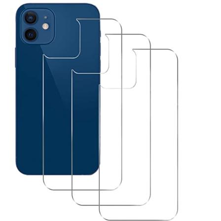 3-PACK (iPhone 12 Mini) BAKSIDA Skärmskydd 9H 0,3mm Transparent