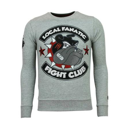Local Fanatic - Tröjor - Grå - Herr - Storlek: 2xl, Herr, Storlek: 2XL