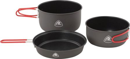 Robens Frontier Pro Cook Set L Black Keittotarvikkeet OneSize