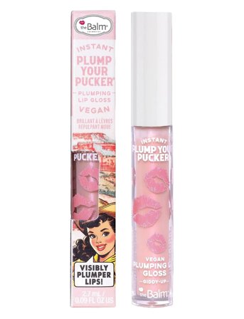 The Balm Instant Plump Your Pucker- Giddy-Up - Pink - 2.7 ML