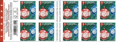 Belgien - Julen 2021 - Postfrisk hæfte Europa