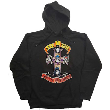 Guns N Roses Unisex Adult Appetite For Destruction Hoodie XXL B