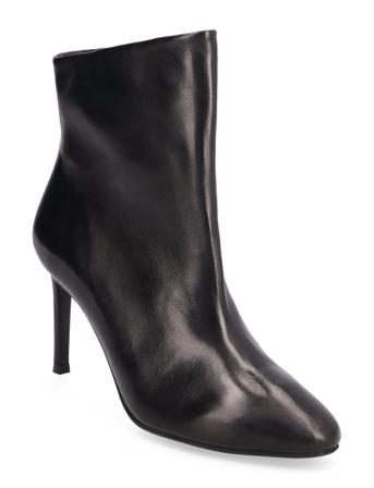 Booties Shoes Boots Ankle Boots Ankle Boot - Heel Sort Billi Bi