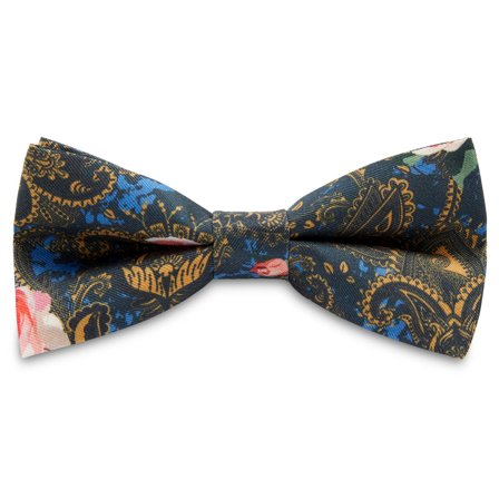 Beau Silk Boho Pre-Tied Bow Tie for Men - Pre-tied bow ties