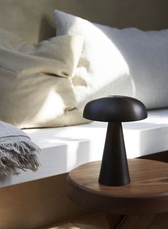 Como SC53 oppladbar bordlampe - bronse/messing