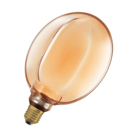 Osram GLOB O 183 DIM LED-lampa E27, 4 W Guld, 220 lm, Belysning