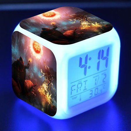 Ancient Ring, Elder Ring, Eldon Ring Led Luminous Alarm Clock-style 13
