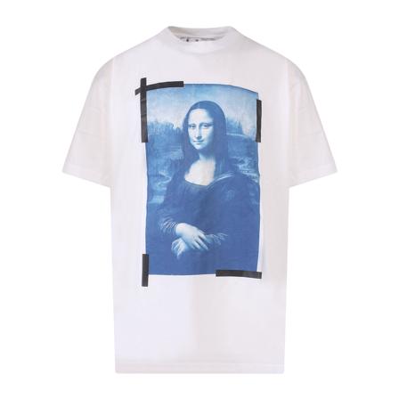 Off White, T-Shirts Biały, Mężczyzna, Rozmiar: L