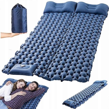 Selvoppustelig madras 78873 120 cm x 200 cm x 6 cm