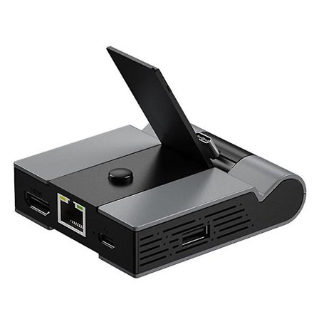 Tv-dockingstation til USB 2.0 Hub USB C Hub med Gigabit Ethernet 4k Hd -kompatibel adapter-a